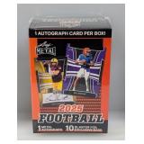 2025 Leaf Metal Football Blaster Box
