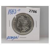 1883-O 90% Silv Morgan $1 Dollar