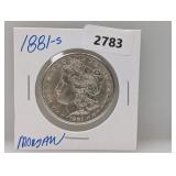 1881-S 90% Silv Morgan $1 Dollar