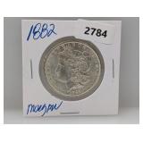 1882 90% Silv Morgan $1 Dollar