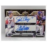 1/1 2024 Leaf Metal Signature Elway Davis Autos