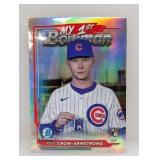 2024 Pete Crow-Armstrong Bowman Chrome 1st Ref RC