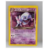 2000 Pokemon Neo Destiny Dark Espeon Holo Crease