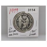 1979 .925 Silv Maldives 20 Rufiyaa