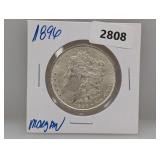 1896 90% Silv Morgan $1 Dollar
