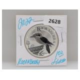 2022 1oz .999 Silv Australian Kookaburra