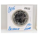 2015 1oz .999 Silv Britannia