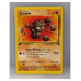 Pokemon 1999 1stï¿½Edition Geodude 47