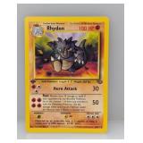 Pokemon 1999 1stï¿½Edition Rhydon 45