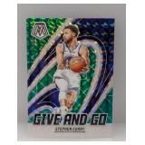 2023-23 Stephen Curry Mosaic Give Go Green Prizm
