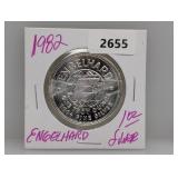 1982 1oz .999 Silv Engelhard Round