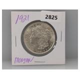 1921 90% Silv Morgan $1 Dollar