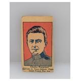 1928 Strip Card Charles Nungesser AVIATOR Crease
