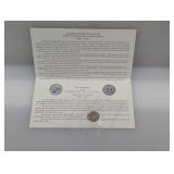 1996-W UNC Roos Dime