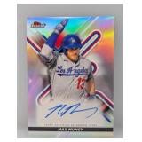 2022 Max Muncy Topps Finest Refractor Auto