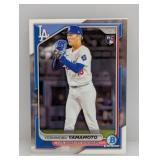 2024 Bowman Chrome Yoshinobu Yamamoto ROOKIE #73