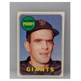 1969 Topps Baseball Gaylord Perry HOF 485