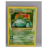 1999 Pokemon Shadowless Venusaur Holo #15 Scratch