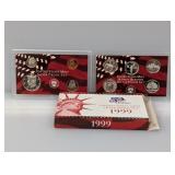 1999 US Mint Silv Proof Set