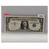 1957-B $1 Silver Certificate