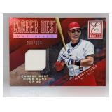 2015 Elite Albert Pujols Relic SP233/299 #17