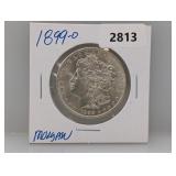 1899-O 90% Silv Morgan $1 Dollar