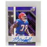 2024 Leaf Football Bruce Smith Auto #1/7