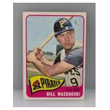 1965 Topps Baseball Bill Mazeroski HOF 95