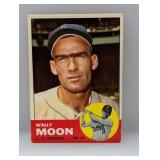 1963 Topps Baseball Wally Moon 1954 NL ROY 279