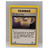 2000 Pokemon 1st Ed Team Rocket The Boss