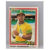 1981 Donruss Rickey Henderson #119