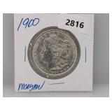 1900 90% Silv Morgan $1 Dollar