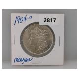 1904-O 90% Silv Morgan $1 Dollar