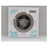 1964 80% Silv Canada $1 Dollar