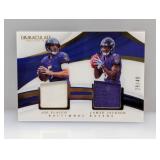 29/49 2018 IC Joe Flacco Lamar Jackson 2x Relic