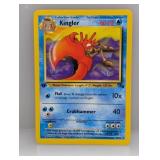 Pokemon 1999 1stï¿½Edition Kingler 38
