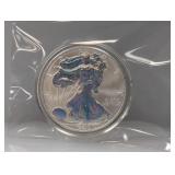2010 1oz .999 Silv Holographic Eagle $1