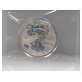 2010 1oz .999 Silv Holographic Eagle $1
