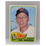 1965 Topps Baseball Gil Hodges HOF 99