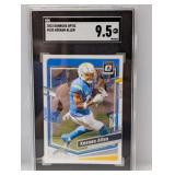 2023 Keenan Allen Donruss Optic #105 SGC 9.5