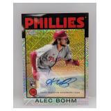2021 Topps Mojo Alec Bohm Auto #48/99