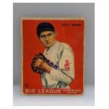 1933 Goudey Guy Bush #67 Damaged