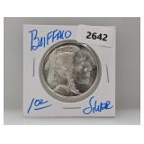 1oz .999 Silv Buffalo Round