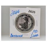 2024 1oz .999 Silv Britannia