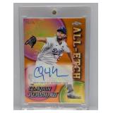 2024 Kershaw Topps Ch All-Etch Orange Ref Auto /25
