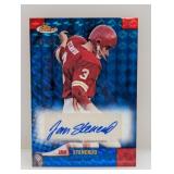 2024 Stenerud Topps Finest Auto Blue Geo Ref /99