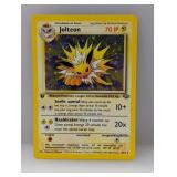 2000 Pokemon Foreign 1st Ed Jolteon Holo #4 Edges