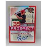 2024 Panini Prospect Yohandy Morales Auto #146/199