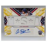 2019 Elite Extra Alec Burleson Auto 3X Relic SP/25