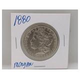 1880 90% Silv Morgan $1 Dollar